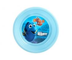 Home Dory Assiette Creuse Plastique Bleu Clair 16 x 16 x 4 cm