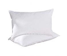 Downcy - Oreillers, 48 x 74 cm, Blanc