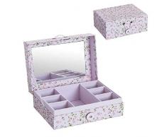 Dcasa Boîte à Bijoux Bloom Organisateur de Bijoux pour Armoire Rangement de décorations Festivales Articles pour la Maison Unisexe Adulte Couleur Unique