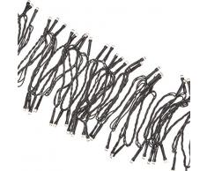 Star 495-17 CH A System Décor Guirlande Lumineuse à LED, Plastique/, Noir, 0.05 x 100 x 0.05 cm