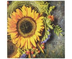 Home Fashion Serviette de Table Motif Sunny Automne 33 x 33 cm Multicolore Taille Unique