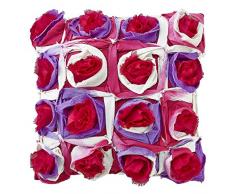 Dutch Decor Claudine â Coussin, 45x45 cm, Fuchsia