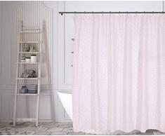 Kensie Rideau de Douche, Blush, 72x72