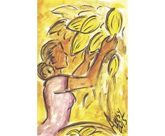 Scenolia Tableau Verre Acrylique RECOLTE DE Cacao 60 x 90 cm | DÃ©coration Murale Design Fait en France