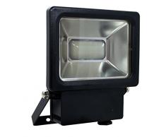 Tibelec 344420 First Projecteur LED RÃ©sine 10 W Noir 54 X 130 X 155 mm