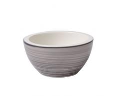 Villeroy & Boch Manufacture Gris DIP Coupelle, handbemaltes vaisselle en haute qualitÃ© premium Gris, 8 cm Coupelle DIP, Porcelaine, Blanc, 8 x 8 x 6 cm