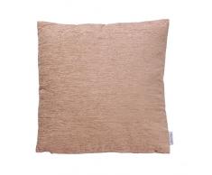 B&H Coussin de Chaise, Polyester et chenilla, Beige, 1Â Place, 45Â x 45Â x 5Â cm