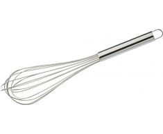 IRIS 2166 Fouet Tube, Acier Inoxydable, Argent, 25,8 x 2 x 9,6 cm