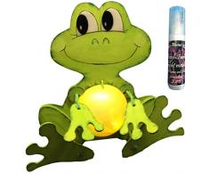 Petra S lfr8318Â F Kit de Bricolage, leuchti-News A pour travaux de Grenouille, utilisable comme Tirelire ou Veilleuse, avec Bille en Acrylique et Satin Ier Couleur