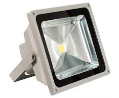 McShine Spot dextérieur à LED IP44 Blanc neutre 50 W 4 500 lm 4000 K