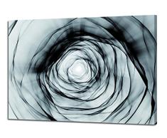 Pintdecor Tunnel Panneau Lumineux, Bois de Sapin Abat-Jour, Blanc, 100Â x 70Â x 4.5Â cm