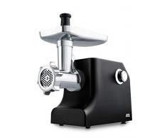 ADE KA 1801 Hachoir Ã viande avec boÃ®tier en aluminium et boÃ®tier en mÃ©tal certifiÃ© GS Noir 800 W