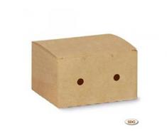 SDG 600 pièces Porte Croquettes Havane 120 x 100 x 70 Cuisineâ¯: Vaisselle et Accessoires, Multicolore, Unique