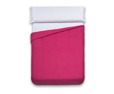 Sancarlos â Housse de Couette Fuchsia â Facile Ã Repasser â 100% Coton â Parure de lit 150 cm