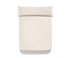 Sancarlos Santorini Drap, 100% Coton Percale, Crème, LIT de 135Â