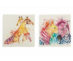 Villa dEste Home Tivoli Animaux, Pop Art Toile, Multicolore