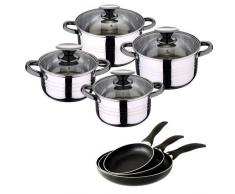 San Ignacio Batterie de Cuisine, chromé