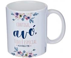 Mopec G500.2.7 Tasse en cÃ©ramique Contigo,AvÃ³, Tudo. en boÃ®te cadeau, porcelaine