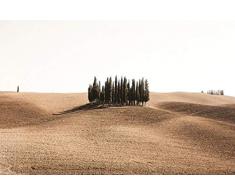 Legendarte PL-122 Tableau Oasis idyllique. Impression Digitale sur Toile, cm. 50x70, Lienzo, Multicolor