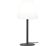 Star 803-90 Lampe de Jardin, métal, Blanc/Gris, 60x28 cm