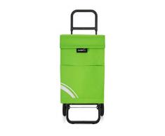 GARMOL Chariot de Courses 48L Vert Gazon