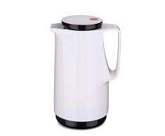 ROTPUNKT 760-01-00-0 Carafe Isotherme 760 1,0l, Acier Inoxydable, Blanc Neige, 20 x 10 x 10 cm