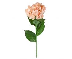 Better & Best Grande Fleur dhortensia Artificielle, Tissu et Plastique, Rose, 56Â x 18Â x 18Â cm