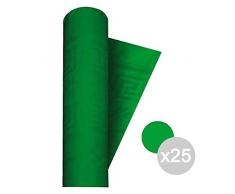 Glooke Selected Lot 25Â Nappe Rouleau MT 7Â Vert H 120Â Papier Cuisine et la Table, Multicolore, Unique