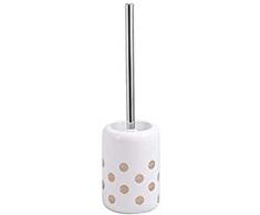 AWD Interior Brosse de Toilettes Blanc et doré Taille M