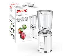 Imetec Bl3 300 Mixeur compact, bol en plastique sans BPA, capacité 700 ml, couvercle doseur liquide, 250 W