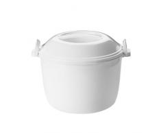 Premier Housewares 0805398 cuiseur Ã Riz pour Micro-Ondes, cuillÃ¨re et Bol en Blanc
