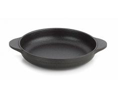 Valira 4169/25 Mini Cocotte Basse Premium de 14 cm fabriquÃ© en Espagne, en Fonte daluminium avec Anti-adhÃ©rent Ã©cologique renforcÃ©, Non apte pour linduction, Noir, Ã14 cm