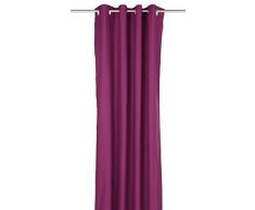 Tom Tailor 575530 T-Dove Rideau avec Oeillets Coton Rose 140 x 245 cm