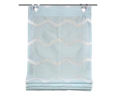 Home Fashion 091/535â3507Â 130Â x 0060Â Aqua Store Bateau dÃ©coratif en Tissu scherli, Plastique, Aqua, 130Â x 60Â cm
