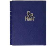 Me & My Big Ideas - The Happy Planner - Agenda modèle Classic Deluxe, Hard Navy, Big Snap in