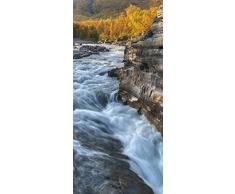 PeelitStickit id-136Â 60Â Largeur x Hauteurâ¯: 130Â cm Paysage de Haute qualitÃ© en Vinyle Papier Peint Mural