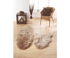 ORIGIN Tapis en Peau de Mouton pour lit Double