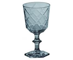 Baci BM 676798Â So Chic de vin Verre, Acrylique, fumÃ©, 9Â x 9Â x 17Â cm