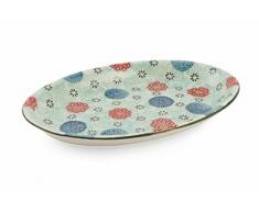 Villa dEste Home Tivoli Toledo Plat Ovale, Dolomite, Multicolore