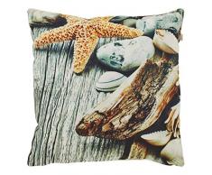 Dutch Decor Seastar â Coussin, 45x45 cm, Sable - Polyester