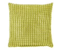 Dutch Decor Coussin Rome 70x70 cm Citron-Vert - Coussins Déco - Oreiller Décoratif - Déhoussable - Zippé