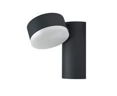 LEDVANCE Endura Style Spot LED | Applique Spot ExtÃ©rieur | Gris foncÃ© | 8 Watts - 440 Lumens | Blanc Chaud 3000K | Etanche IP44