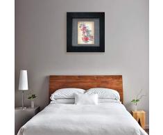 Walplus Autocollant Mural Fleur 1 Affiche Murals DÃ©calques Art Vivant Chambre CrÃ¨che Ãcole Restaurant HÃ´tel CafÃ© Bureau DÃ©coration Maison DÃ©coration,Vinyle Multicolore,40 x 30 X 0.03 CM