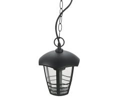 interfan Formentera Lampe suspension E27, gris urbain, 17Â x 17Â x 84Â cm