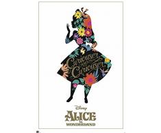 empireposter 738165Â Alice in WonderlandÂ âÂ ClassicÂ âÂ Disney Contes Film Poster, Papier, Multicolore, 91,5Â x 61Â x 0,14Â cm
