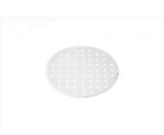 RIDDER Action Tapis de Douche 100% Caoutchouc synthÃ©tique (TPE = Ã©lastomÃ¨re thermoplastique), Blanc, env. Ã 53 cm