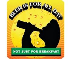 Boxer Gifts Dessous de Verre Inscription Beer is Dessous-de-Verre pour Tous Les Jours