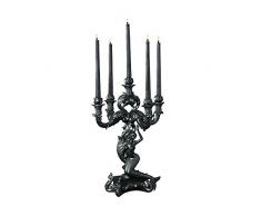 SELETTI Chandelier 5Â Bras Â âÂ Les SirÃ¨nes Burlesque Sexy H. cm.48Â âÂ Noir