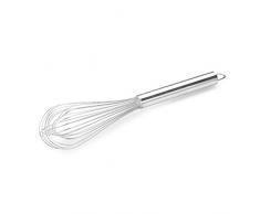 Thermohauser 5000245315 Balai Ã neige en acier inoxydable avec poignÃ©e en acier inoxydable et crochet de suspension 30 cm