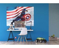 AG Design ftdm 0748Â Marvel, Papier Papier Peint Photo, 1Â Partie, Multicolore, 0,1Â x 160Â x 115Â cm
